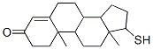 10,13-dimethyl-17-sulfanyl-1,2,6,7,8,9,11,12,14,15,16,17-dodecahydrocy clopenta[a]phenanthren-3-one Structure