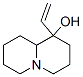 1-Vinyloctahydro-2H-quinolizin-1-ol Struktur