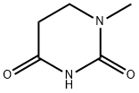 2,4(1H,3H)-Pyrimidinedione, dihydro-1-methyl- Structure