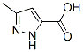 3-METHYL-1H-PYRAZOLE-5-CARBOXYLIC ACID Struktur