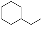 (1-Methylethyl)cyclohexane Structure