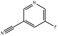 5-氟-3-氰基吡啶, 696-42-4, 结构式