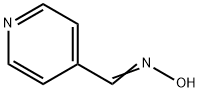 ピリジン-4-アルドキシム 化学構造式