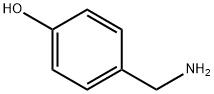4-(アミノメチル)フェノール 化学構造式