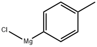 对甲苯基氯化镁, 696-61-7, 结构式