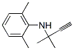 N-(1,1-Dimethyl-2-propynyl)-2,6-dimethylbenzenamine Structure