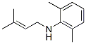 2,6-Dimethyl-N-(3-methyl-2-butenyl)benzenamine Structure