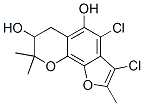(+)-3,4-Dichloro-7,8-dihydro-2,8,8-trimethyl-6H-furo[3,2-h][1]benzopyran-5,7-diol|