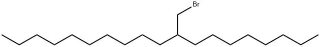 1-溴-2-辛基十二烷,69620-20-8,结构式
