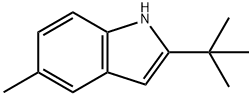 2-TERT-ブチル-5-メチル-1H-インドール 化学構造式