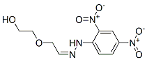 2-[(2Z)-2-[(2,4-dinitrophenyl)hydrazinylidene]ethoxy]ethanol Structure