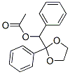 [phenyl-(2-phenyl-1,3-dioxolan-2-yl)methyl] acetate Struktur
