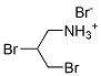 2,3-二溴丙胺氢溴酸盐, 6963-32-2, 结构式