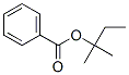 2-methylbutan-2-yl benzoate 化学構造式