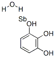 antimony, benzene-1,2,3-triol, hydrate|