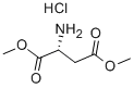 D-ASPARTIC ACID DIMETHYL ESTER HYDROCHLORIDE Struktur