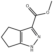1,4,5,6-四氢环戊烷[C]吡唑-3-羧酸甲酯, 69631-56-7, 结构式
