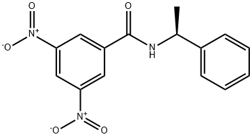 (S)-(+)-N-(3,5-DINITROBENZOYL)-ALPHA-PHENYLETHYLAMINE Structure