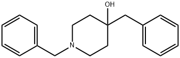 1,4-dibenzylpiperidin-4-ol Structure