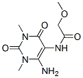 69636-42-6 Acetamide,  N-(6-amino-1,2,3,4-tetrahydro-1,3-dimethyl-2,4-dioxo-5-pyrimidinyl)-2-methoxy-