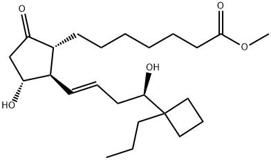 丁环前列素, 69648-38-0, 结构式