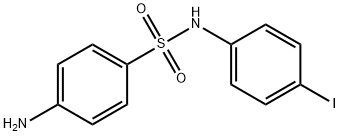 4-AMINO-N-(4-IODO-PHENYL)-BENZENESULFONAMIDE Struktur