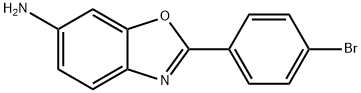2-(4-溴苯基)苯并[D]噁唑-6-胺, 69657-65-4, 结构式