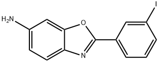 2-(3-iodophenyl)-1,3-benzoxazol-6-amine Structure