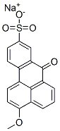3-Methoxy-7-oxo-7H-benz(de)anthracene-9-sulfonic acid sodium salt Structure