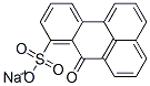 7-Oxo-7H-benz(de)anthracene-8-sulfonic acid sodium salt Structure