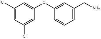 3-(3,5-DICHLOROPHENOXY)BENZYLAMINE Struktur
