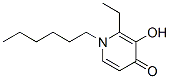 4(1H)-Pyridinone, 2-ethyl-1-hexyl-3-hydroxy- (9CI) 结构式
