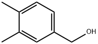 3,4-ジメチルベンゼンメタノール 化学構造式