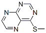 4-methylsulfanylpteridine 结构式