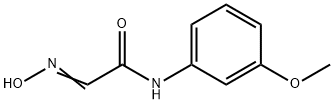 (2E)-2-(HYDROXYIMINO)-N-(3-METHOXYPHENYL)ACETAMIDE Struktur