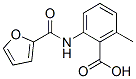 Benzoic acid, 2-[(2-furanylcarbonyl)amino]-6-methyl- (9CI) 结构式