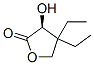 696642-67-8 2(3H)-Furanone, 4,4-diethyldihydro-3-hydroxy-, (3S)- (9CI)