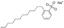 DODECYLBENZENESULFONIC ACID SODIUM SALT Structure