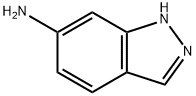 6-アミノインダゾール 化学構造式