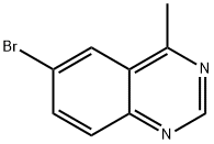 6-溴-4-甲基-喹唑啉,69674-27-7,结构式