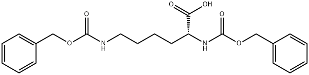 N,N'-Dibenzyloxycarbonyl-D-lysine Structure