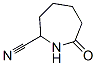 7-oxoazepane-2-carbonitrile Struktur