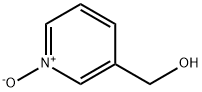 3-PYRIDINEMETHANOL N-OXIDE Struktur