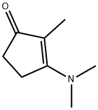 3-(Dimethylamino)-2-methyl-2-cyclopenten-1-one Structure