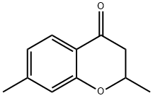 2,3-Dihydro-2,7-dimethyl-4H-1-benzopyran-4-one Structure