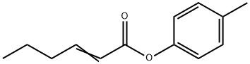 69687-91-8 2-Hexenoic acid 4-methylphenyl ester
