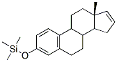Silane, (estra-1,3,5(10),16-tetraen-3-yloxy)trimethyl- Structure