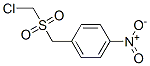 1-[[(Chloromethyl)sulfonyl]methyl]-4-nitrobenzene Structure