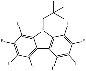 5-(2,2-Dimethylpropyl)-1,2,3,4,6,7,8,9-octafluoro-5H-dibenzophosphole Structure