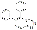 5,6-ジフェニル-s-トリアゾロ[4,3-a]ピラジン 化学構造式